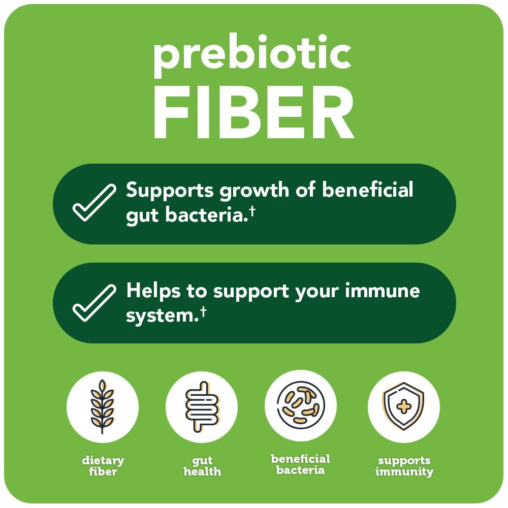 Vitamin Bounty Prebiotic Capsules - PreforPro® Prebiotics Supplement for Women & Men Digestive Health & Advanced Gut Health – No Fiber, No Bloating Vitamin Bounty
