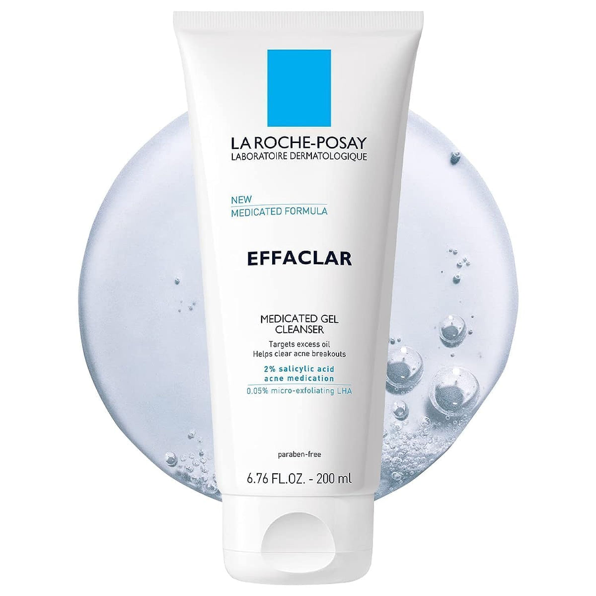 La Roche-Posay Effaclar Medicated Acne Face Wash with Salicylic Acid, 6.8oz La Roche-Posay