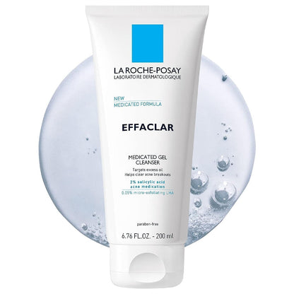 La Roche-Posay Effaclar Medicated Acne Face Wash with Salicylic Acid, 6.8oz La Roche-Posay
