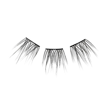 Falscara Lash Clusters Kit, 36 Black Band At-Home Lash Extensions Starter Kit with Bond, Seal and Applicator, Lengthening, 10mm - 12mm Reusable Underlash Wisps, All-Day Wear (Remover Sold Separately) FALSCARA