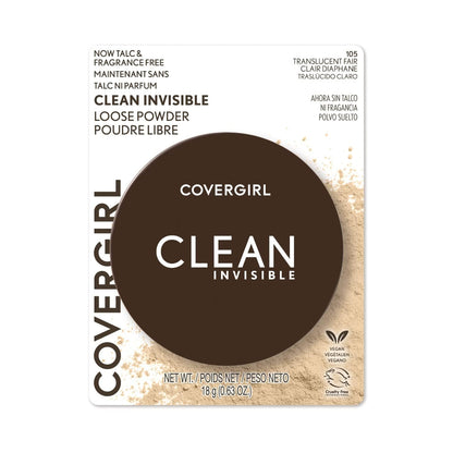 Clean Invisible Loose Powder Translucent Fair COVERGIRL