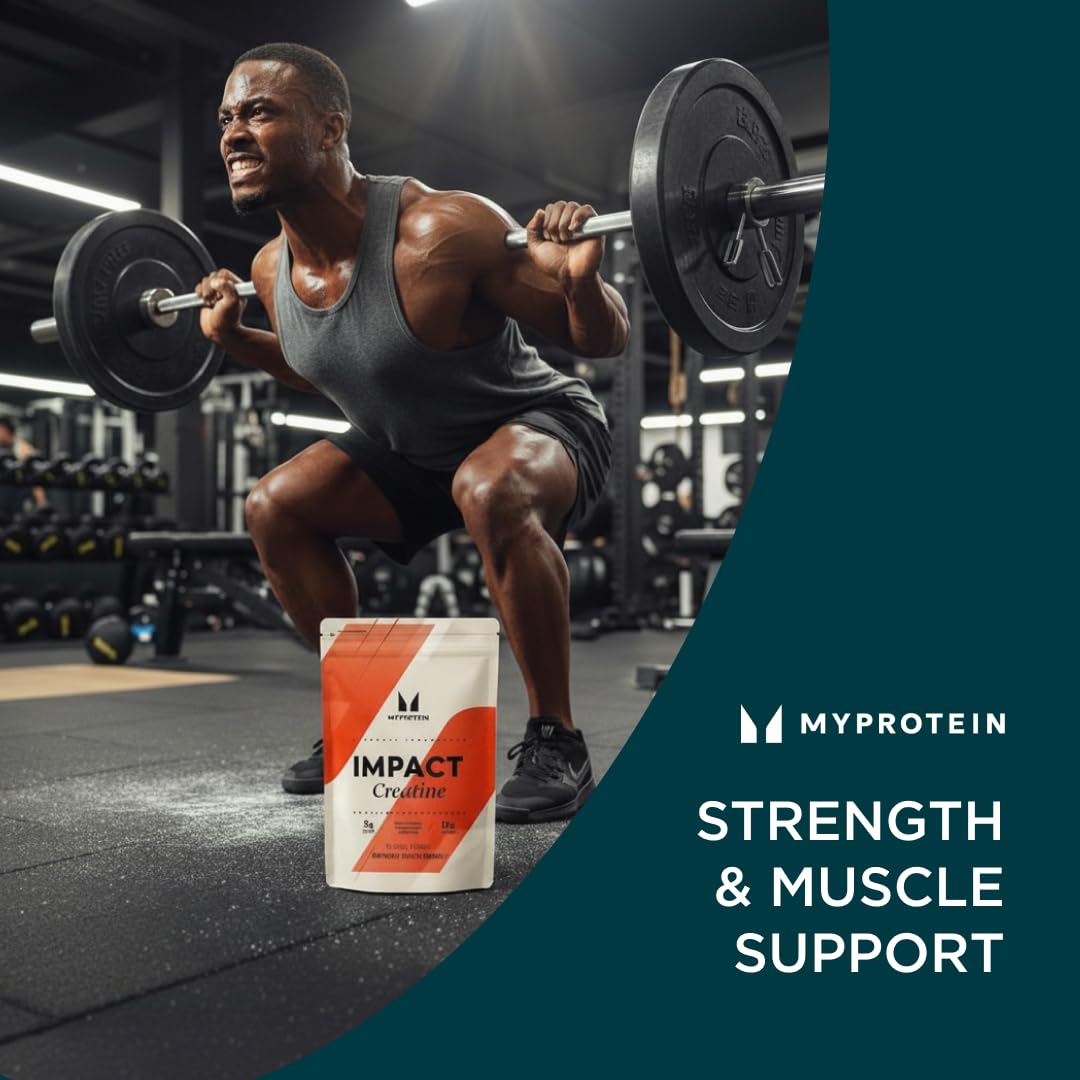 Myprotein Creatine Monohydrate Powder, 100 Servings (1.1lbs), Pure Unflavored Creatine Powder, Post/Pre Workout Supplement for All Sports & Exercises Myprotein buy australia supplements