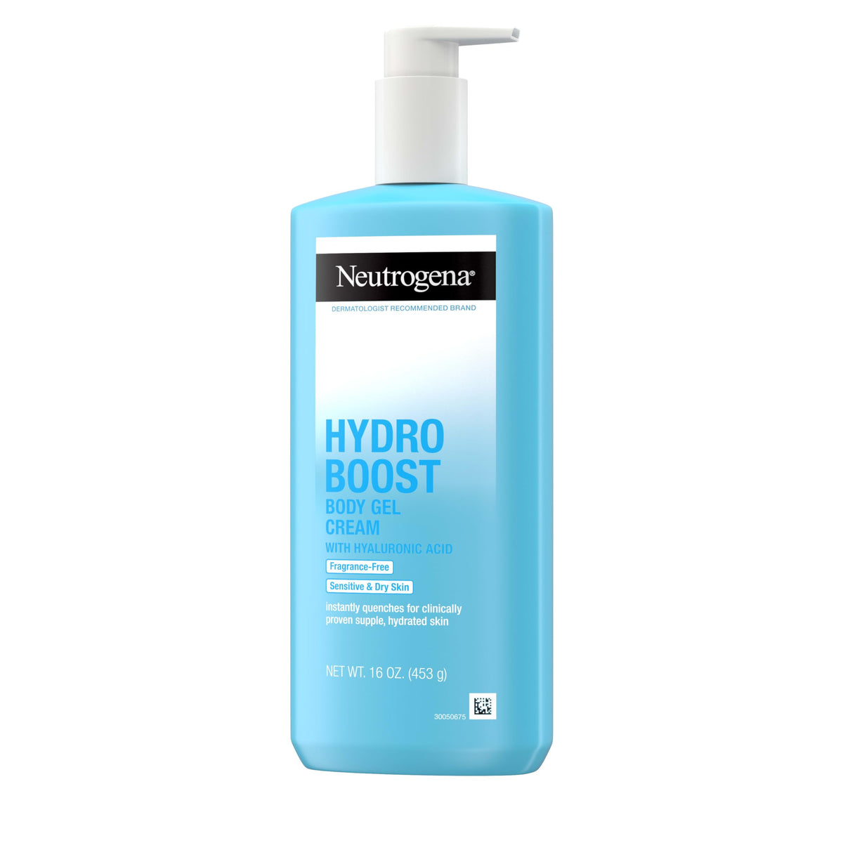 Neutrogena Hydro Boost Body Lotion Gel Cream Fragrance-Free 16 fl. oz Neutrogena