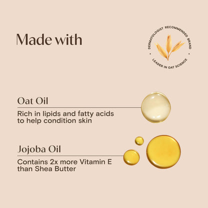 Aveeno Daily Moisturizing Body Oil Mist with Oat Oil and Jojoba Oil for Rough, Dry, Sensitive Skin, Nourishing Body Spray for Smoother, More Even Skin, Paraben- & Silicone-Free, 6.7 fl. oz Aveeno