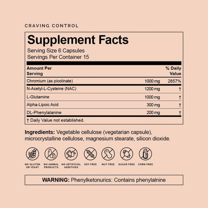 BrainMD Craving Control - Natural Supplement for Appetite Management, 90 Capsules
