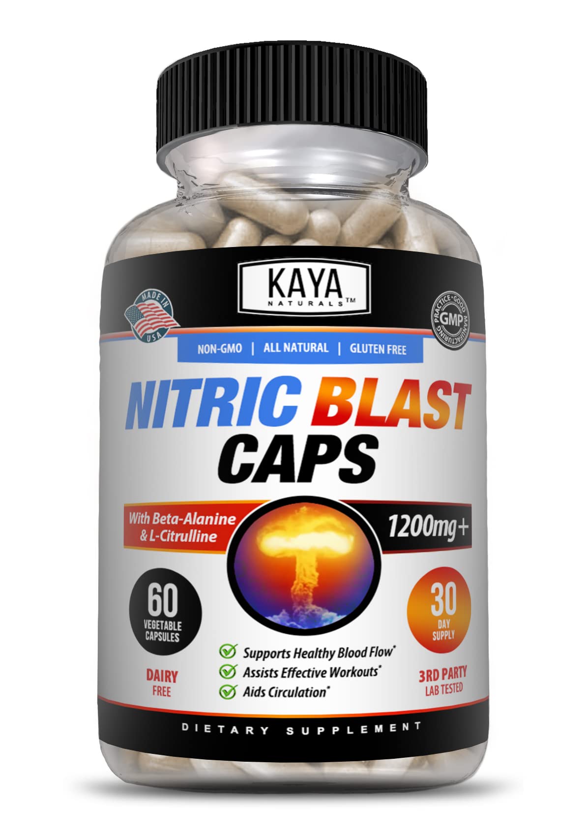Kaya Naturals - Nitric Blast Potent All-Natural Herbal Supplement for Maximum Health Benefits Kaya Naturals buy australia supplements