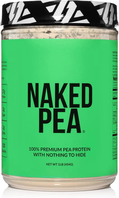 NAKED Pea - Pea Protein Isolate - Plant Based, Vegetarian & Vegan Protein. NSF Certified, Easy to Digest, Non-GMO, No Lactose NAKED