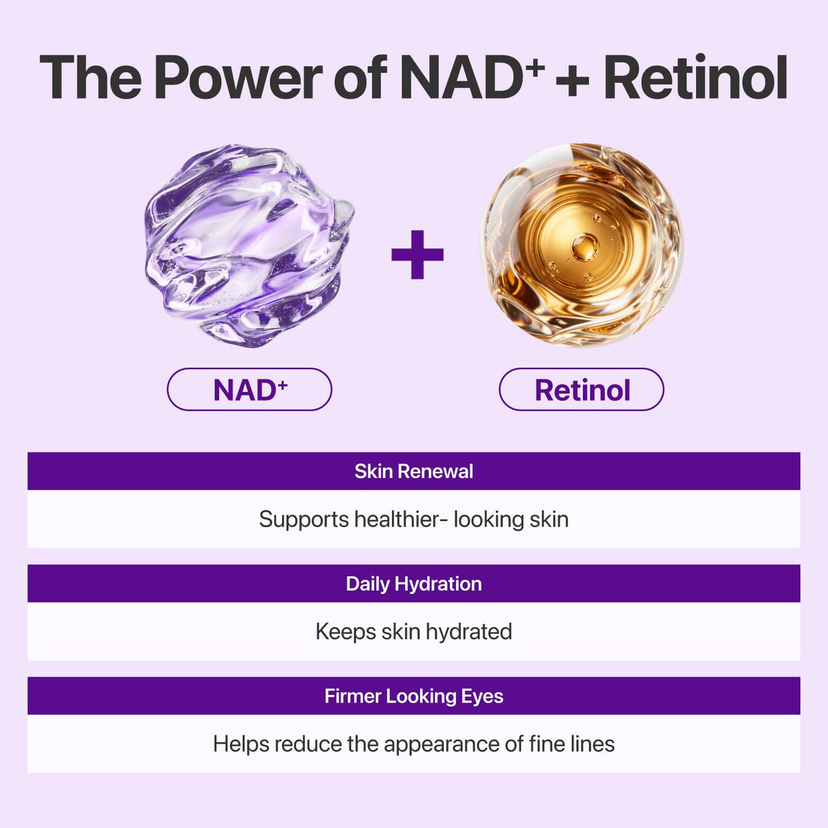 numbuzin No.9 NAD+ Retinol Eye Cream for wrinkles & fine lines 0.33 fl oz numbuzin