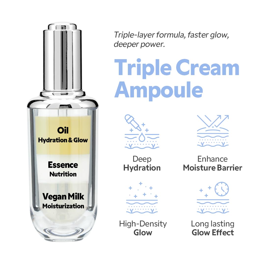 TIRTIR Ceramic Milk Ampoule (1.35 Fl Oz) TIRTIR