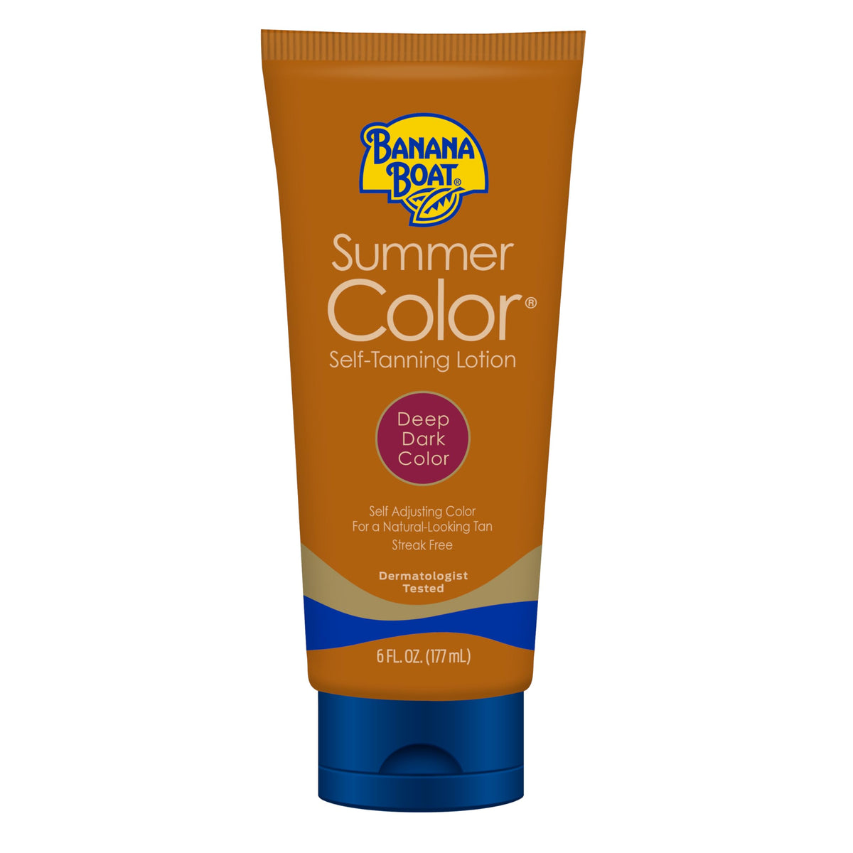 Banana Boat Summer Color Self Tanning Lotion, Dark Self Tanner, 6 Fl Oz Banana Boat