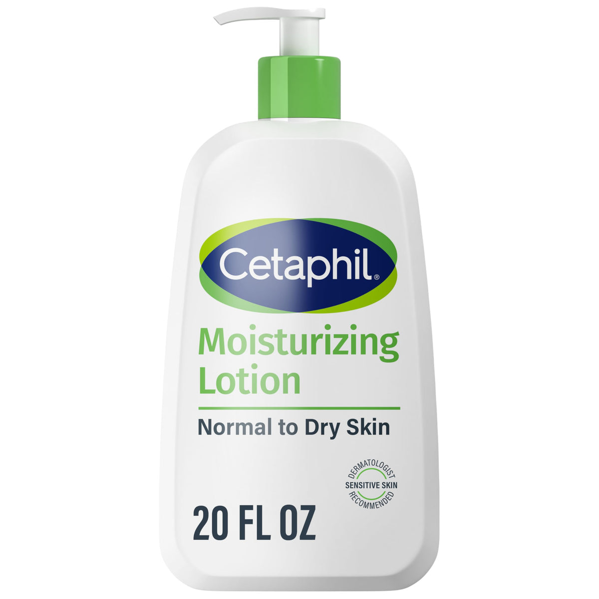 Cetaphil Moisturizing Face & Body Lotion, Sensitive Skin, 20oz Cetaphil