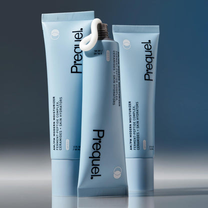 Prequel Skin AM/PM Modern Moisturizer – Hydrating Face Cream with Peptides, Ceramides Prequel