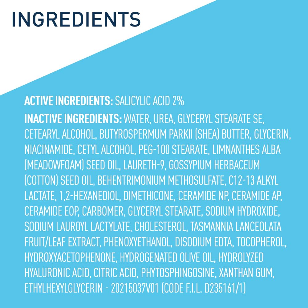 CeraVe Psoriasis Cream, Salicylic Acid Moisturizing Dry Skin Treatment, 8oz CeraVe