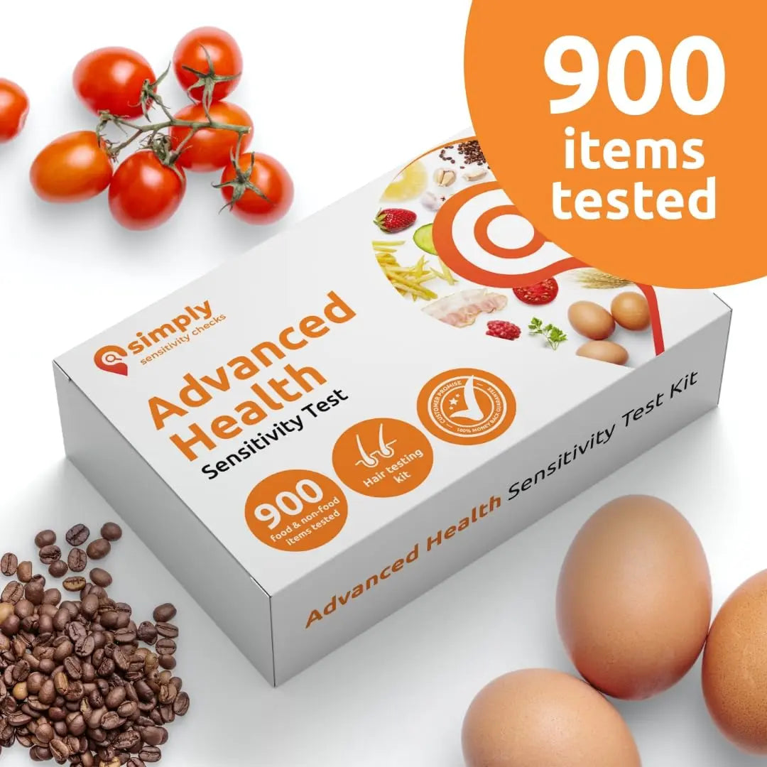 Simply Sensitivity Checks 900+ Items Food Sensitivity Test Kit for Adults – Foods & Non-Foods, Including Lactose, Gluten, Vitamins, Minerals, Gut Health & More – at-Home Food Intolerance Test Kit Simply Sensitivity Checks buy australia supplements