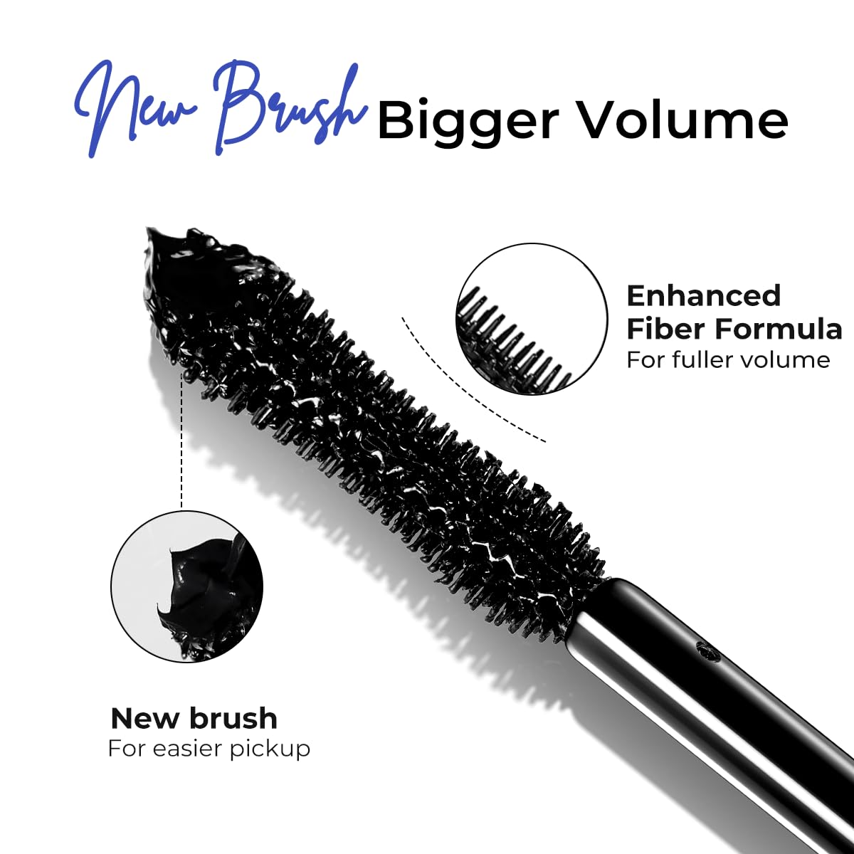 SACE LADY Black Mascara, Extra Volume Lengthening Eyelashes Mascara SACE LADY