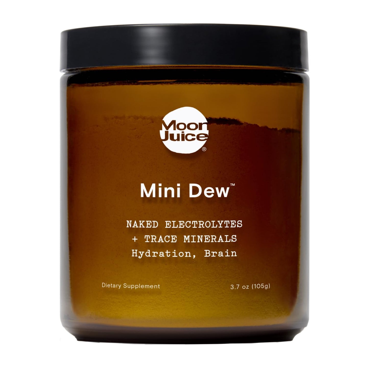 Moon Juice Mini Dew Electrolytes Powder - Sugar Free Minerals & Electrolyte Hydration Powder for Instant Hydration & Brain Support - Magnesium, Calcium, Potassium, Pink Salt, Watermelon, 30 Servings