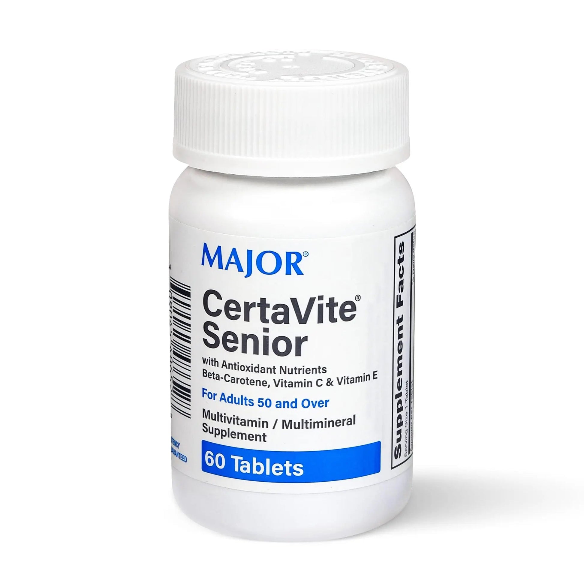 MAJOR CertaVite Senior Multivitamin with Antioxidants – Multivitamin for Women and Men with Beta-Carotene, Iron MAJOR buy australia supplements