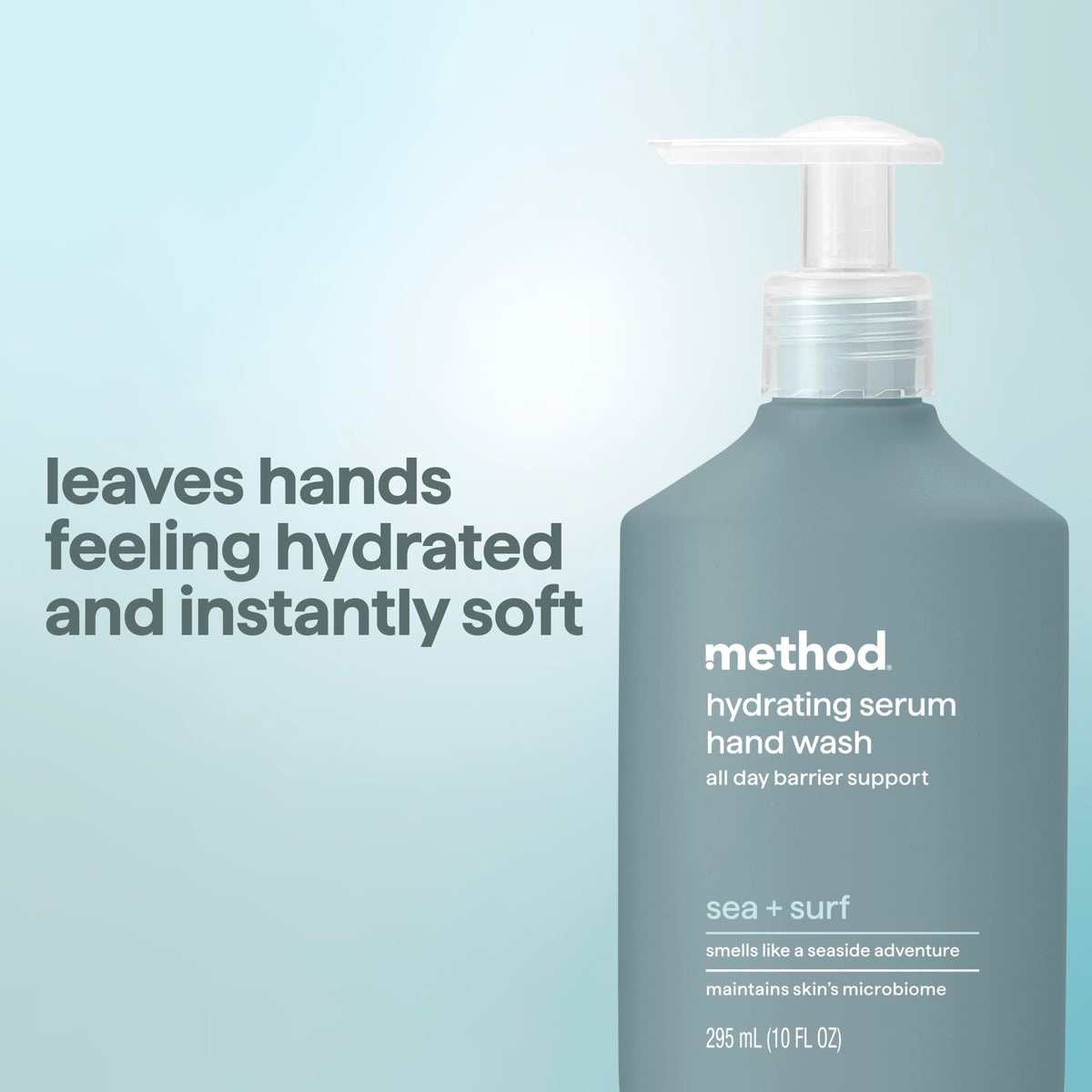 method Hydrating Serum Hand Wash, Sea + Surf, 10 fl oz Method