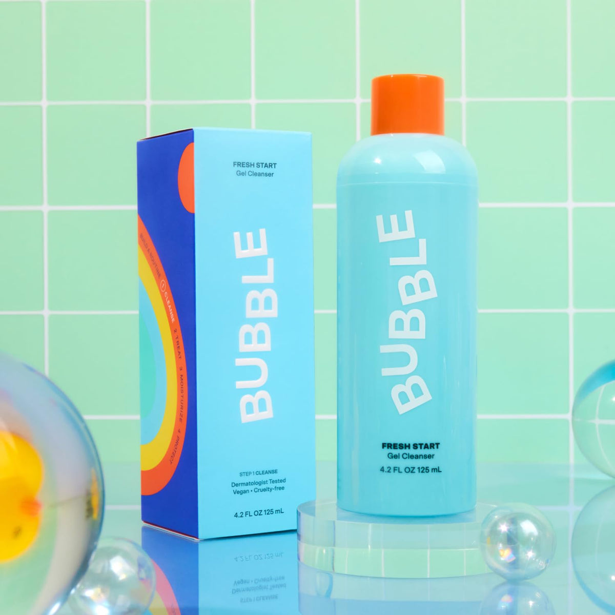 Bubble Skincare Fresh Start Gel Face Cleanser, Gentle for Oily Skin, 125 ml Bubble Skincare