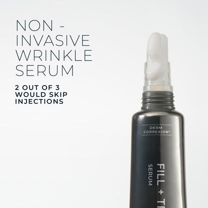 RoC Derm Correxion Fill+Treat Retinol Serum, Deep Wrinkle Filler for Face RoC