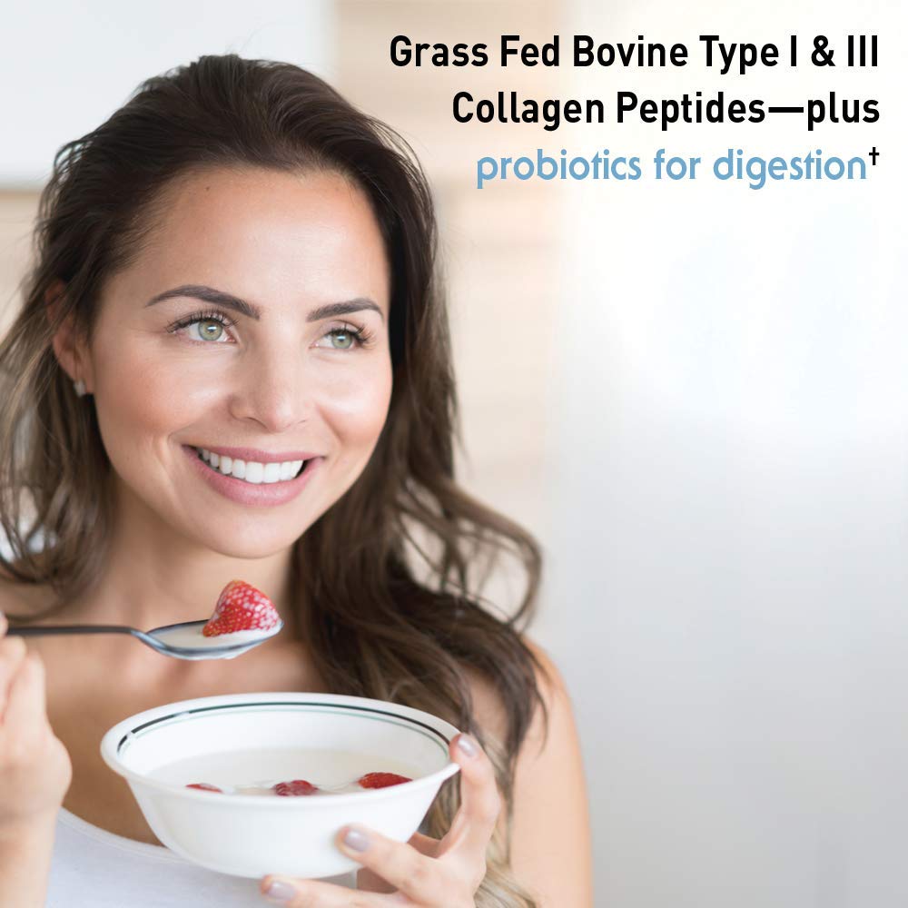 Garden of Life Grass Fed Collagen Peptides Powder Unflavored Collagen Powder for Hair Skin Nails Joints, Hydrolyzed Collagen Protein Supplements Garden of Life