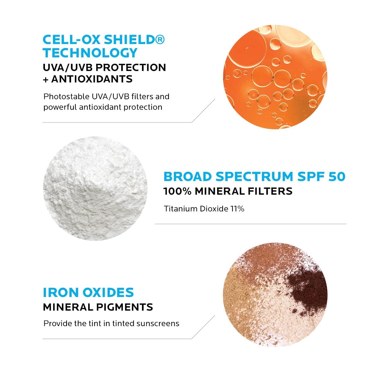 La Roche-Posay Anthelios Tinted Mineral Sunscreen for Face SPF 50, Light La Roche-Posay
