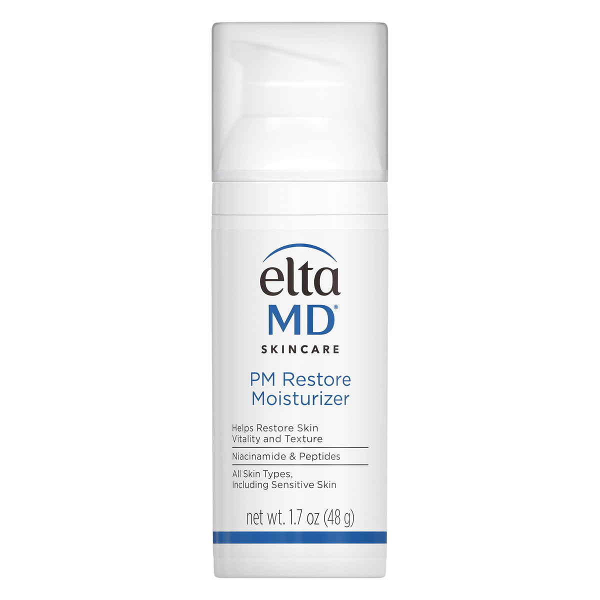 EltaMD PM Restore Night Moisturizer Face Cream, For All Skin Types, 1.7 oz EltaMD