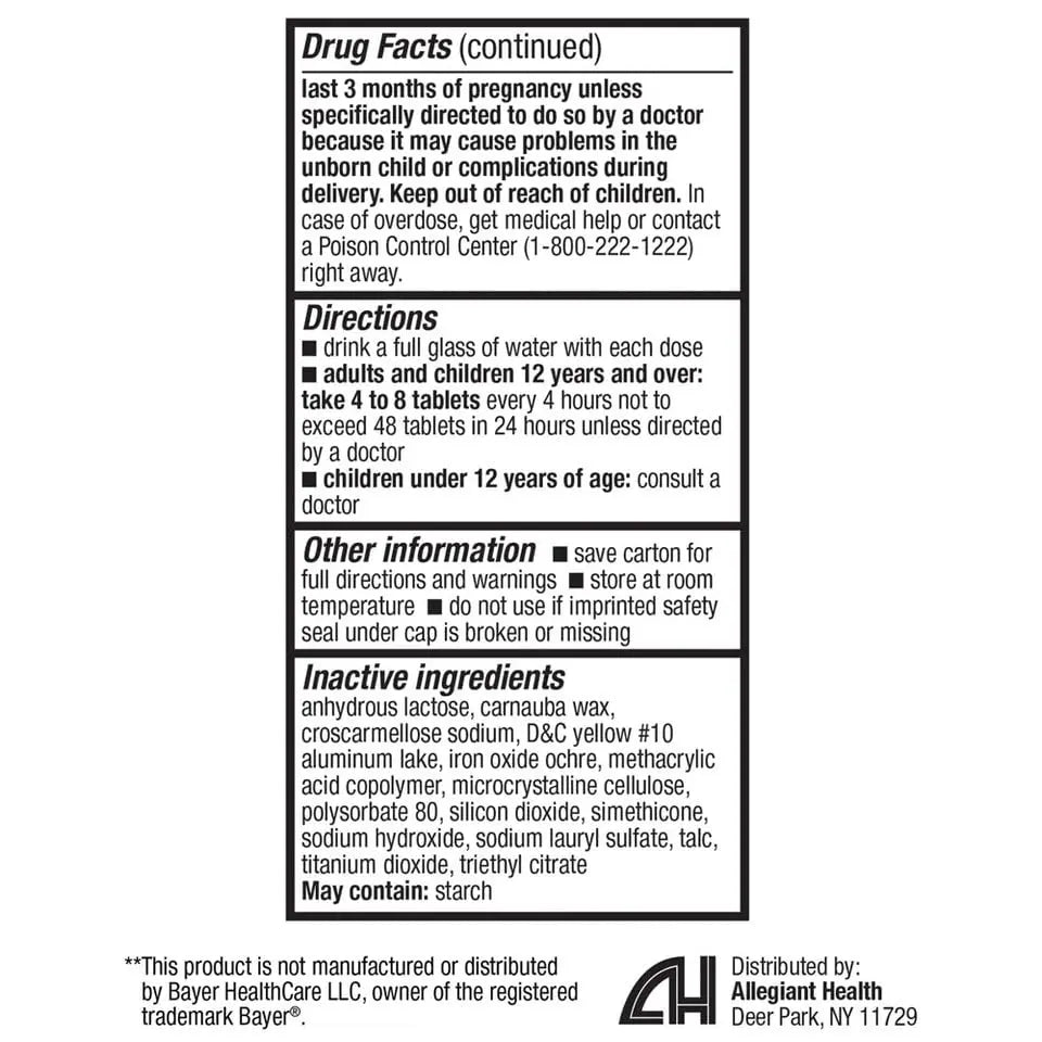 HealthA2Z Aspirin 81mg Low Strength | Enteric Coated | 24 Packs of 40 Counts (960 Tablets Total) | Value Package HealthA2Z buy australia supplements