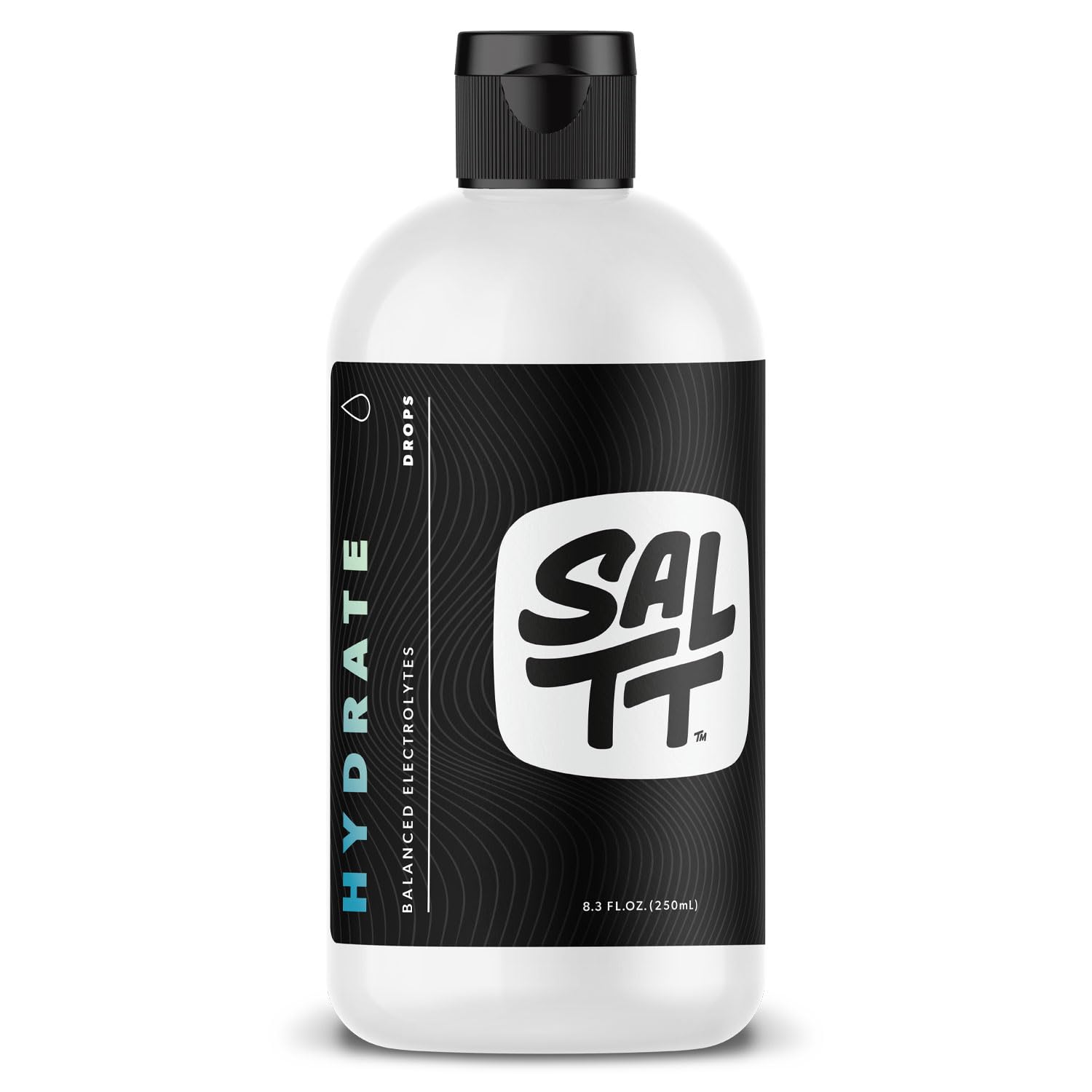 SALTT - Hydrate (8.3 oz) - Electrolytes Drops - Energy Boost - Sodium, Potassium, Magnesium, Zinc, Copper - Unflavored - Ultra Low Carb - Zero Sugar, Vegan, Gluten Free, Non GMO - By Keto Chow Keto Chow buy australia supplements