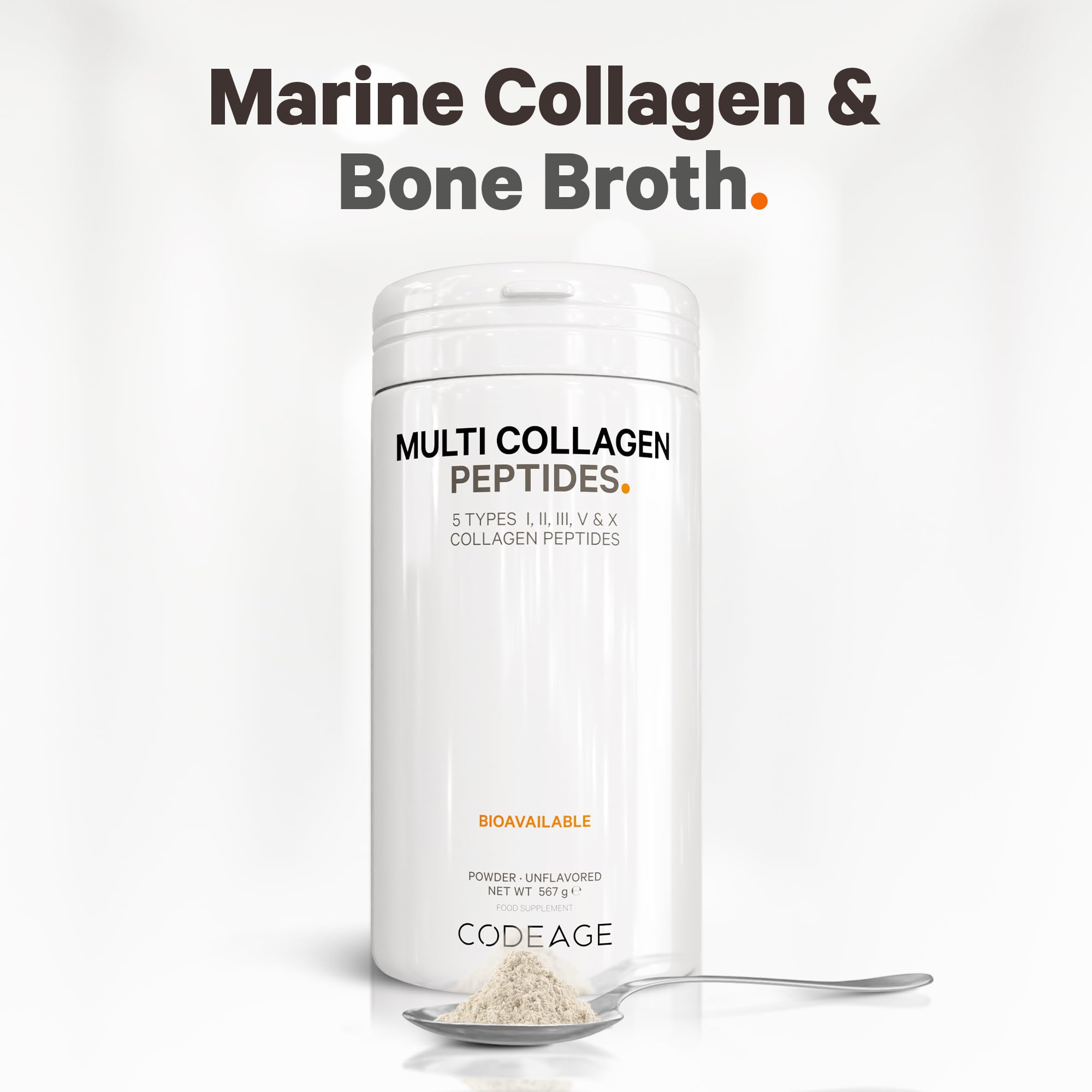 Codeage Multi Collagen Protein Powder Peptides, 2-Month Supply, Hydrolyzed, Type I, II, III, V, X Grass Fed Codeage buy australia supplements
