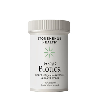 Stonehenge Health Probiotics 55 Billion CFU - 16 Strains, Prebiotic, Synbiotics Dynamic Biotics - Lactobacillus Acidophilus, Delayed Release Stonehenge Health
