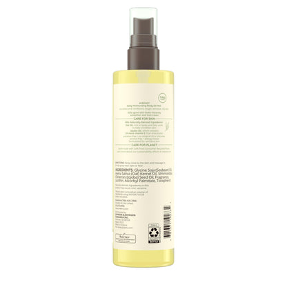 Aveeno Daily Moisturizing Body Oil Mist with Oat Oil and Jojoba Oil for Rough, Dry, Sensitive Skin, Nourishing Body Spray for Smoother, More Even Skin, Paraben- & Silicone-Free, 6.7 fl. oz Aveeno