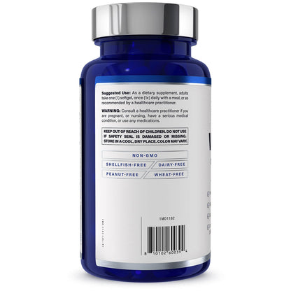 1MD Nutrition VisionMD Eye Vitamin CARMIS - Eye Supplement for Adults - with OptiLut Lutein & Zeaxanthin - Supports Vision Health Care, Everyday Eye Strain 1MD Nutrition