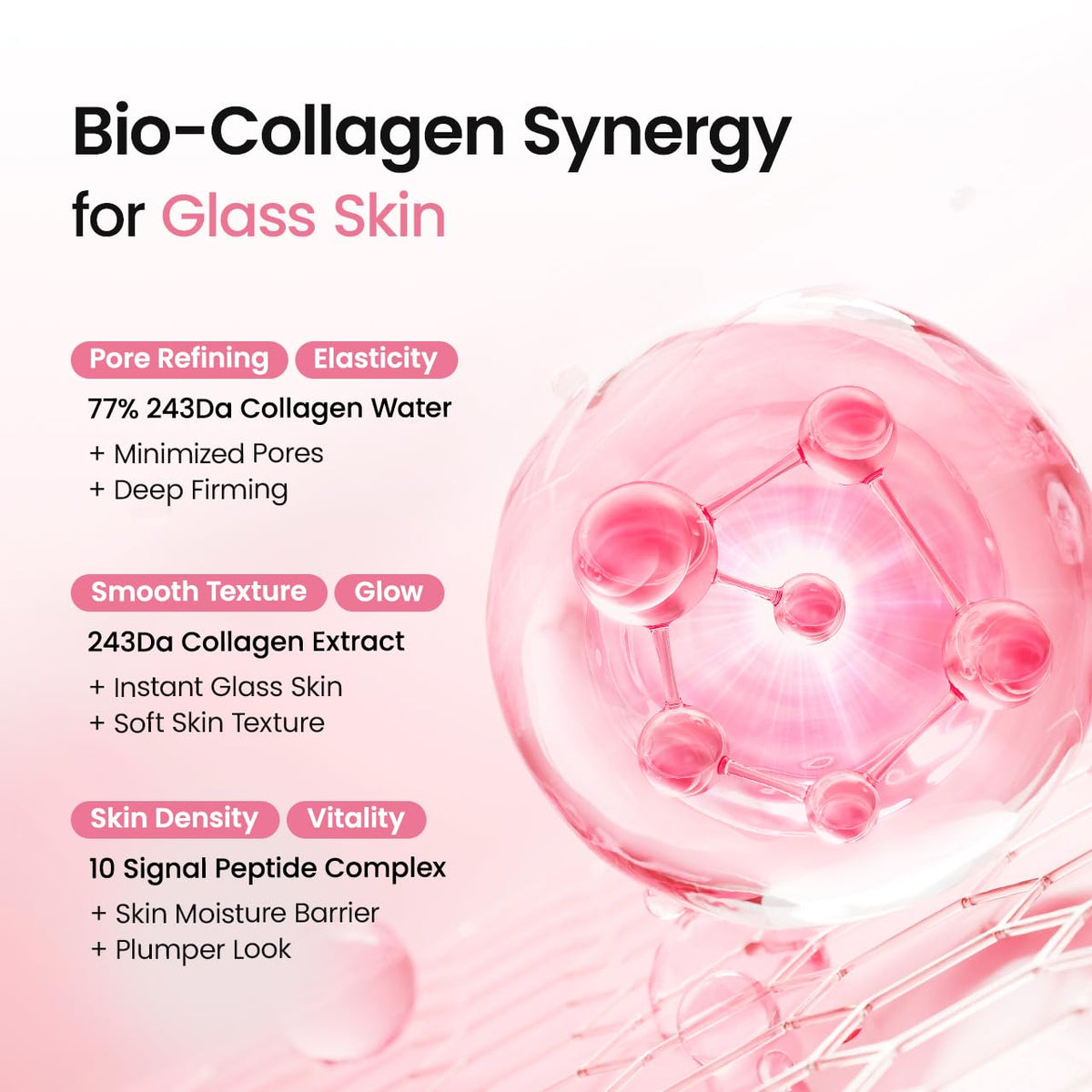BIODANCE Collagen Peptides Jelly Serum Mist, Hydrating Face Mist, Plumping, Anti-Aging Face Spray, Sprayable Hydrogel, Travel Essentials & Self Care Gifts for Women, Korean Skin Care | 1.69 fl.oz BIODANCE