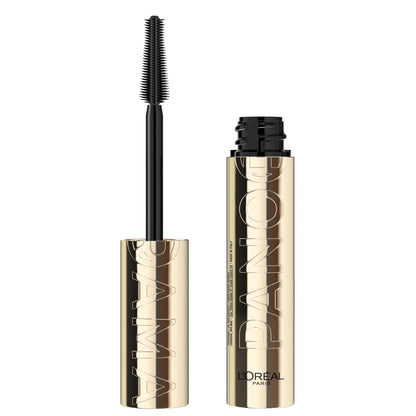 L'Oreal Paris Voluminous Panorama Mascara, Volumizing and Lengthening Mascara, Washable Longwear and Smudge Resistant Make Up, Blackest Black, 0.33 Fl Oz L'Oreal Paris