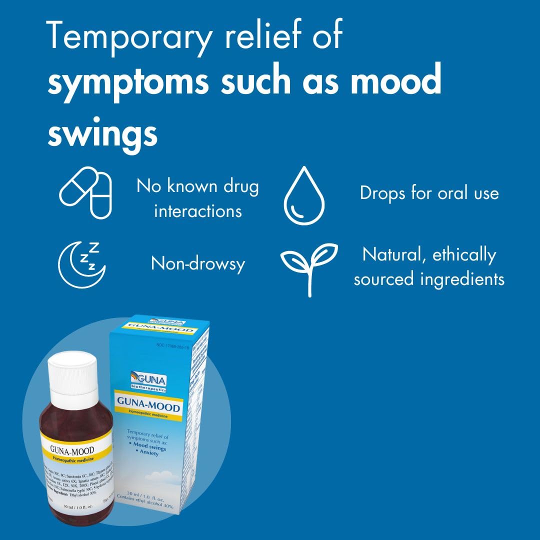 Guna Mood Natural Homeopathic Relaxation Aid - 1 Ounce GUNA buy australia supplements