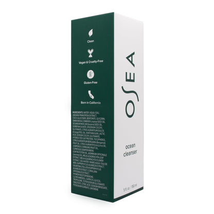 OSEA Ocean Cleanser 5 oz - Nourishing Facial Cleansing Gel - Mineral-Rich Face Wash - Gentle Face Cleanser - Clean Beauty Skincare - Vegan & Cruelty-Free Facial Wash OSEA