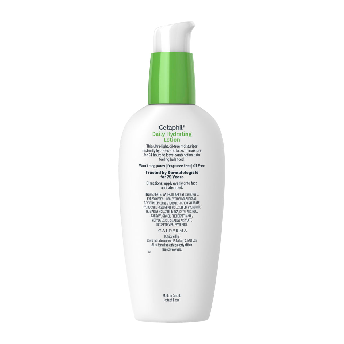 Cetaphil Daily Hydrating Face Lotion, Hyaluronic Acid, 3oz Cetaphil