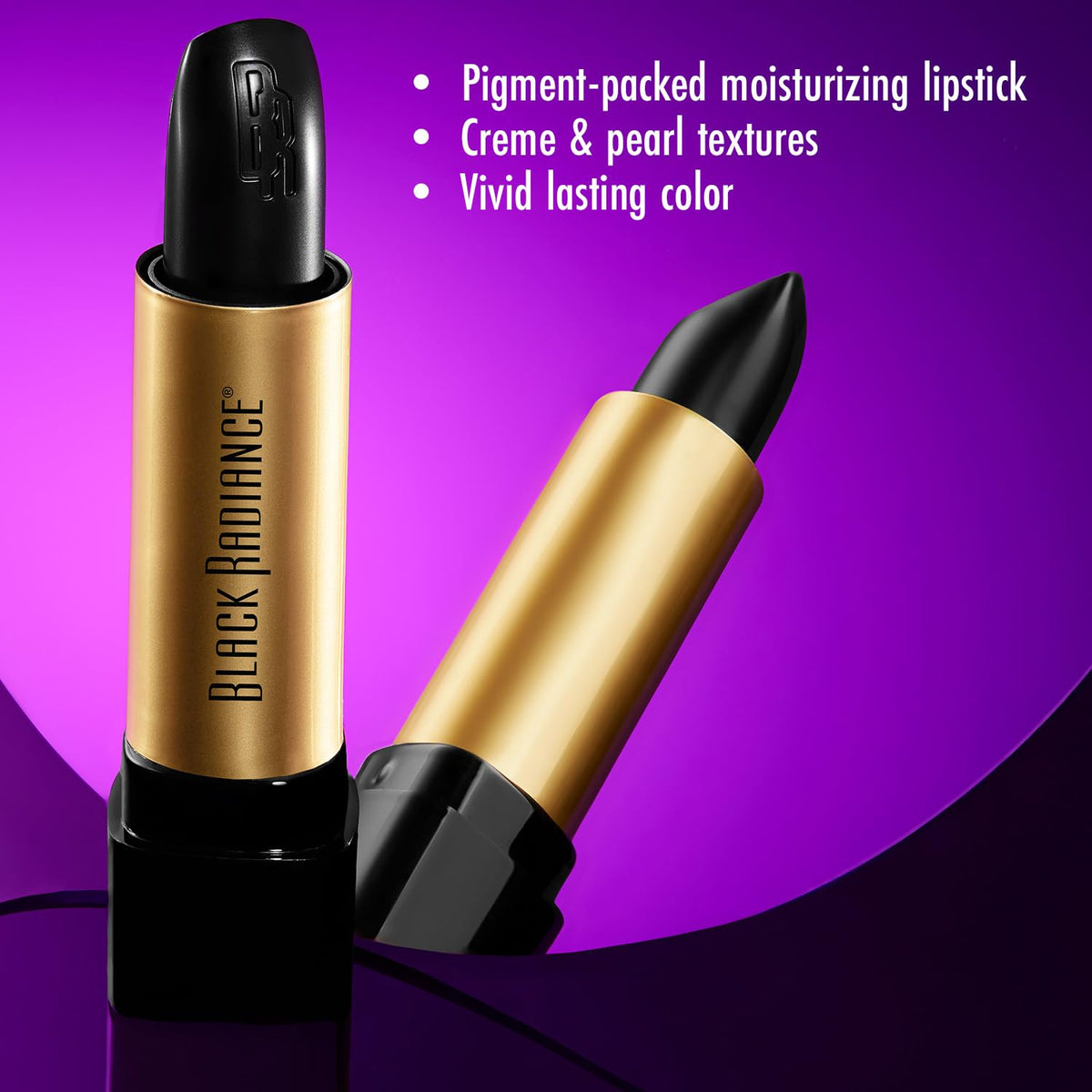 Black Radiance Perfect Tone Lipstick Lip Color Black Out Black Radiance