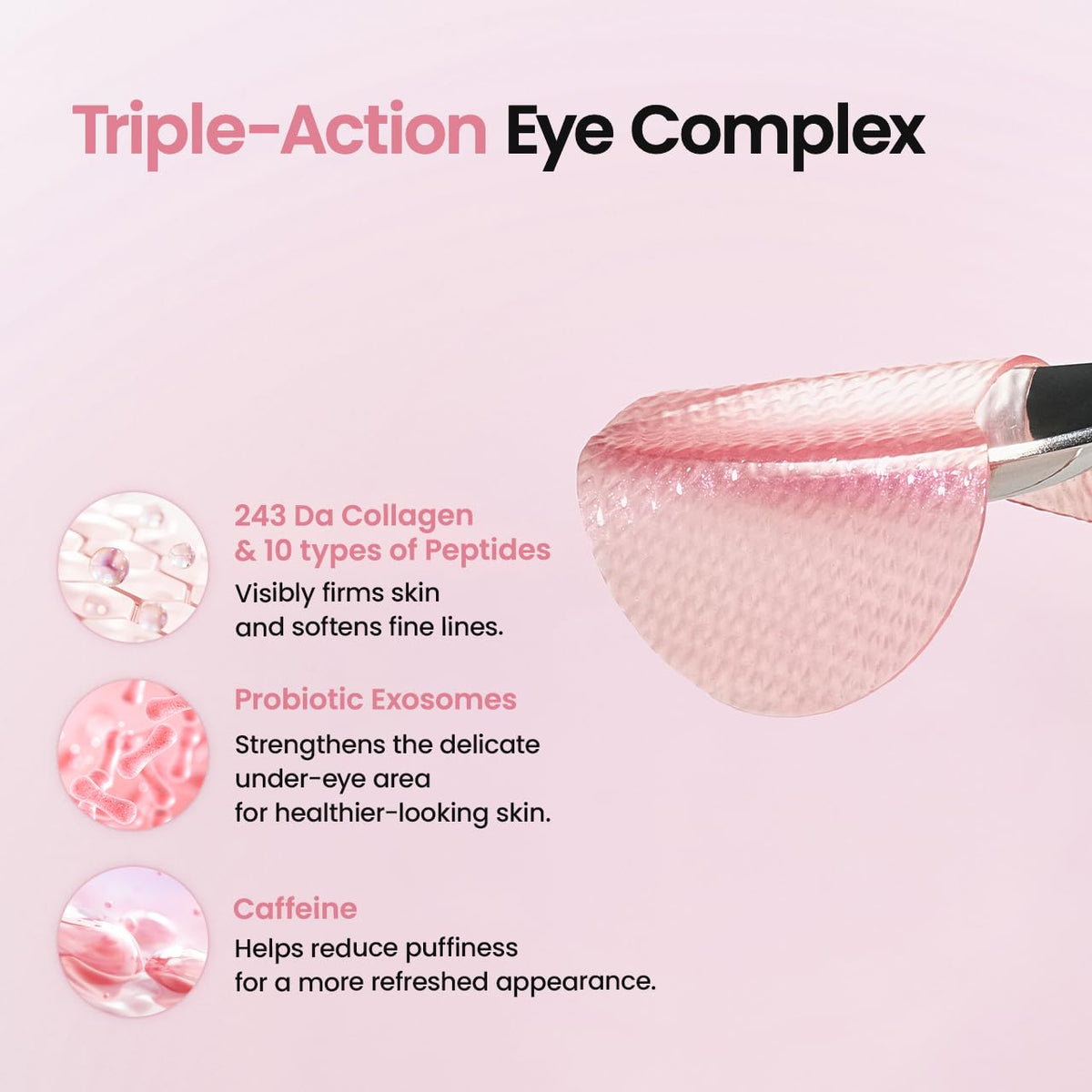 BIODANCE Hydrogel Eye Patches for Under Eye - Collagen Peptide, Anti Wrinkle & Fine Lines (60 Count) BIODANCE