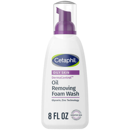 Cetaphil Pro Oil Removing Foaming Face Wash, Sensitive Skin, 8oz, 3ct Cetaphil