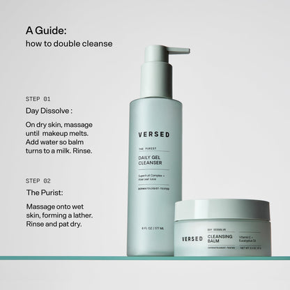 Versed Day Dissolve Cleansing Balm | Makup Removing Balm, 2.3 Oz Versed
