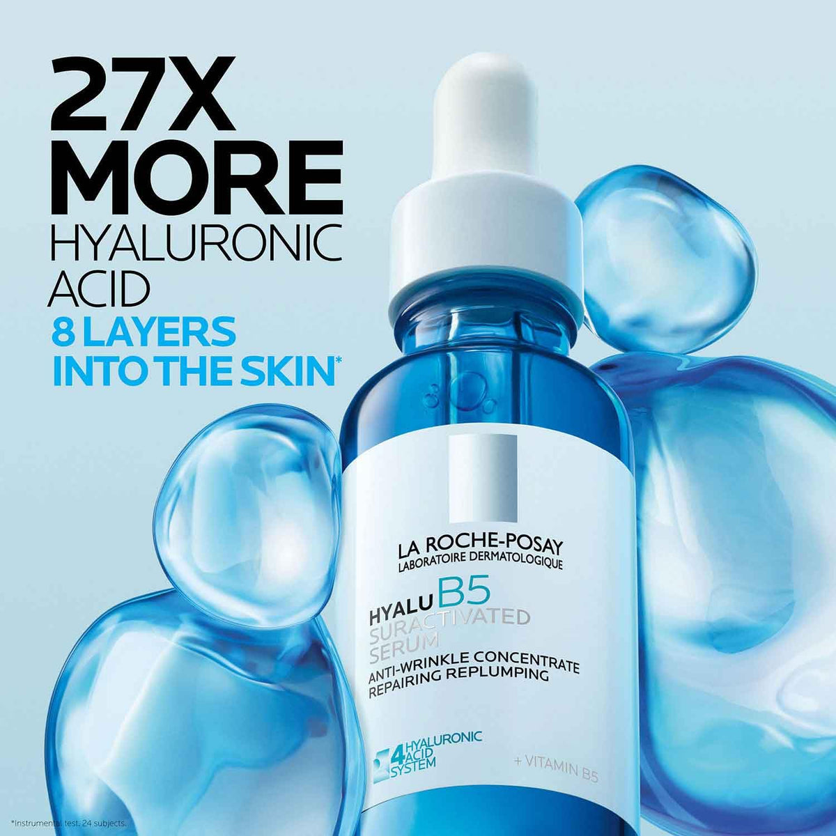 La Roche Posay Hyalu B5 Hyaluronic Acid Serum for Face, Anti-Aging, 1 oz La Roche-Posay
