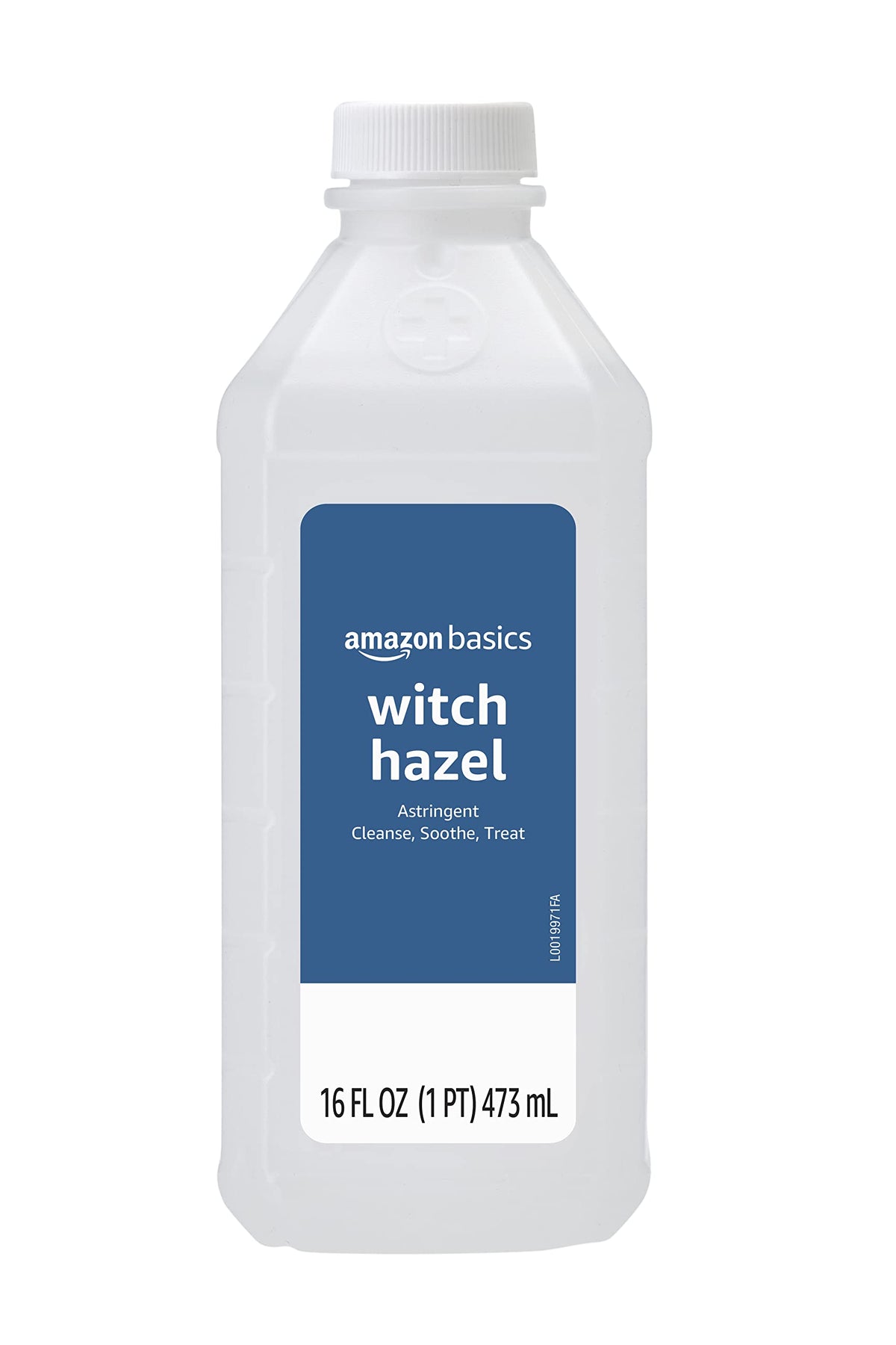 Amazon Basics Witch Hazel USP Astringent for Oily Skin, Relief from Irritation and Redness, Unscented, 16 Fluid Ounces (Previously Solimo) Amazon Basics