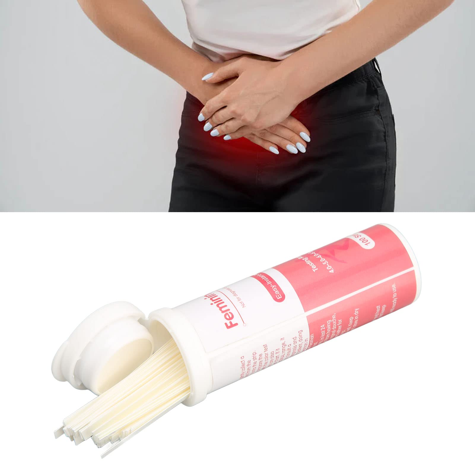 Vaginal Test Strips, 100pcs Vaginal Health PH Test Strips, Disposable Intimate Health Prevent Infection YUYTE buy australia supplements