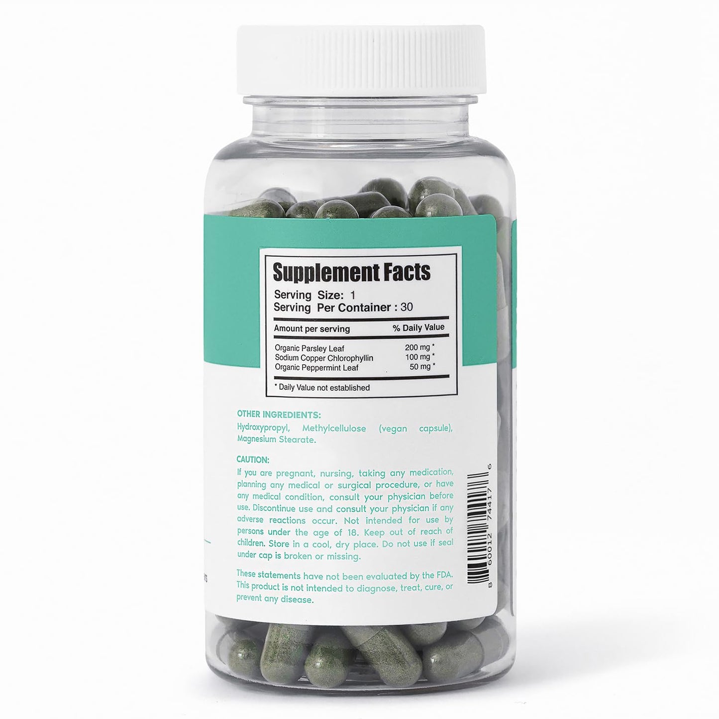 Her Fantasy Box | Body Magic | Chlorophyll Capsules - 30 Vegan Capsules for Detox, Digestion, Gut Health, Skin Support Her Fantasy Box