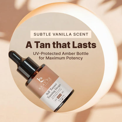 Self Tanning Drops - USA Made with Natural & Organic Ingredients Beauty by Earth