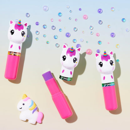 Lip Smacker Lippy Pals Unicorn, Flavored Moisturizing & Smoothing Soft Shine Lip Balm, Hydrating & Protecting Fun Tasty Flavors, Cruelty-Free & Vegan - Unicorn Magic Lip Smacker