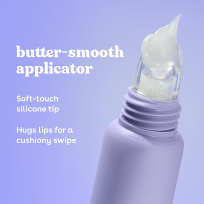 eos Vanilla Cashmere Plumping Peptides & Shea Butter Lip Butter, 0.35 oz eos