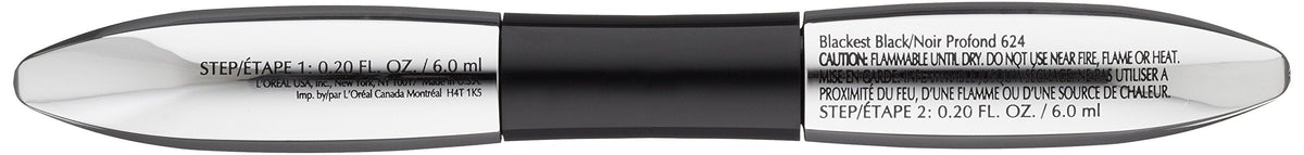 L'Oreal Paris Cosmetics Voluminous Superstar Mascara, Waterproof, Blackest Black, 0.41 Fl. Oz, 1 Count L'Oreal Paris